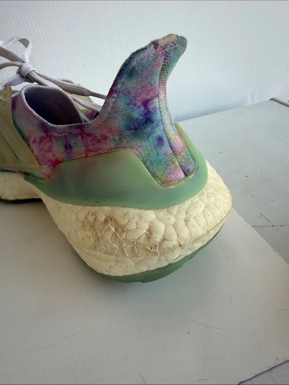 Adidas Ultraboost 21 Running Shoes Tie Dye Size 8